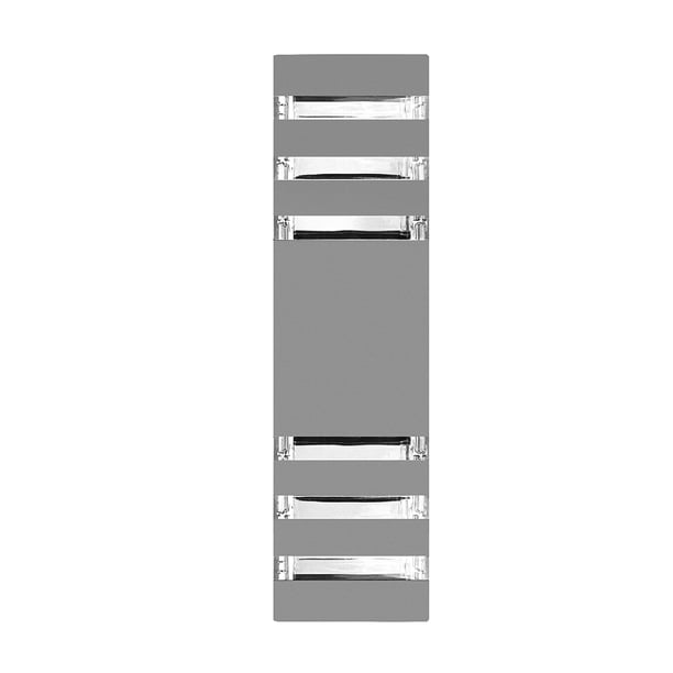 Moderno Impermeable Arriba Abajo Aluminio Cuboide Led Lámparas De Pared Doble Cabeza Lámpara De Pared Exterior E27 Enchufe Ac 85-240V Para Patio Jardín Porche Corredor Cateissary HA025899-02