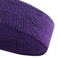 thumbnail image 6 of Ettsollp Non-slip Exercise Headband Sports Headband Great Sweat Absorption Capacity High Elastic Stretch Soft Non-slip Breathable Knitted Solid Color Reusable, 6 of 7