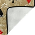 thumbnail image 5 of SKYSONIC 36x24in Retro Vintage Poker Card Area Rug, Playing Card Suits Non-Slip Floor Carpet for Indoor Living Dining Room Bedroom, 5 of 7