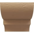 thumbnail image 2 of 12"W x 12"D x 12"H Wide Ridgewood Rough Cedar Woodgrain TimberThane Corbel, Primed Tan, 2 of 6