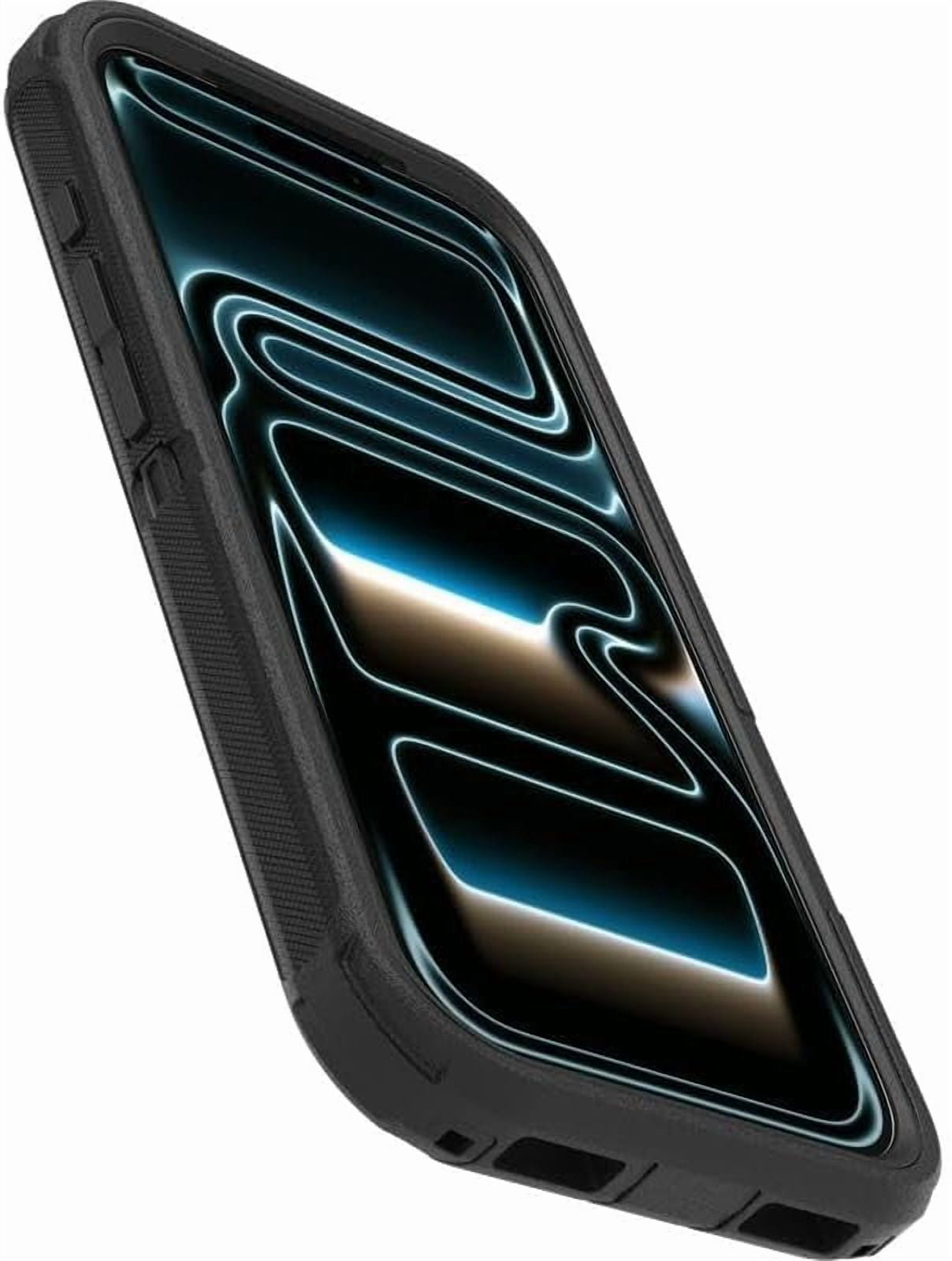 OtterBox iPhone 17 Pro (Only) Bundle: Defender Series Case & Screen Protector - Black - Case Only - Snaps on MagSafe - Tough - Rugged & Durable - Non-Retail Packaging