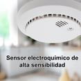 thumbnail image 4 of Detector ECD Alarma De Humo Y Monóxido De Carbono Sensor Casa, 4 of 6