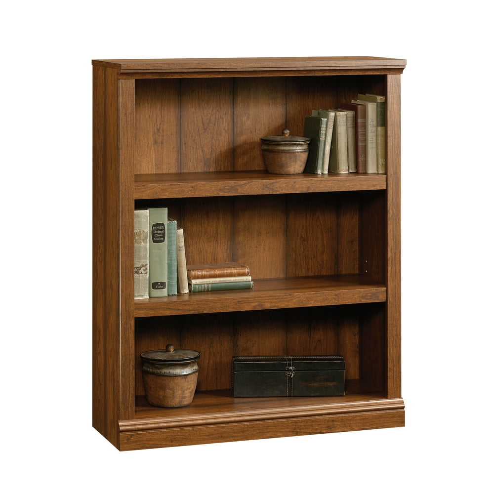 Sauder Select 3Shelf Bookcase, Washington Cherry Finish
