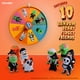 thumbnail image 2 of Caja misteriosa de Halloween de Distractibles, 10 figuras espeluznantes articuladas con contenedor de calabazas, figuras aleatorias y una misteriosa tapa extraíble con forma de calabaza, 2 of 9