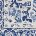 thumbnail image 5 of Nourison Whimsicle Persian Farmhouse Ivory Blue 5' x round Area Rug, (5' Round), 5 of 9