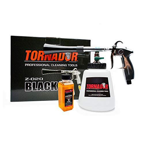 Tornador Z-020 Black Professional Cleaning Gun Starter Kit with 2oz. Enzyme  Cleaner