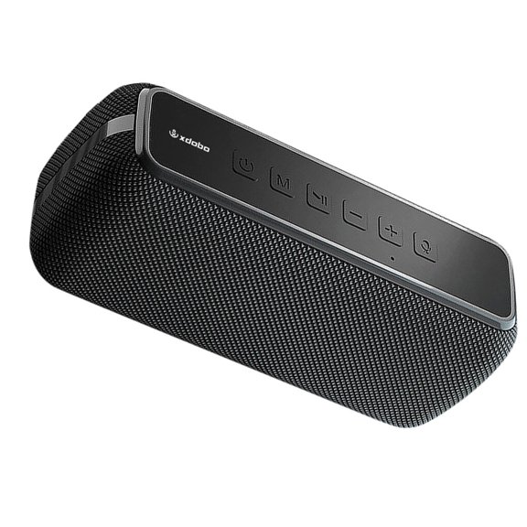 Injueey XDOBO X8 60W Columna de graves profundos de alta potencia Altavoz Bluetooth portátil Estéreo Subwoofer Barra de sonido 3D Boombox Cables de audio/vídeo Gris oscuro