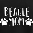 thumbnail image 3 of CafePress - Beagle Mom Women's Dark Pajamas - Women's Short Sleeve Print T-Shirt and Pants Dark Cotton Pajama Set, 3 of 7