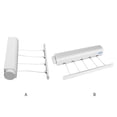 thumbnail image 4 of Drying Rack Spring Automatic Retractable Rack; Clothes Drying Rope; Clothesline Telescopic Clothes Dryer Hanger for Indoor Outdoor, 5 Ropes, 4 of 6