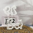 thumbnail image 3 of Hollow Out Rabbit Ornament Mold Gypsum Dropper Mold DIY Silicone Mold, 3 of 3