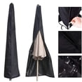 thumbnail image 3 of Housse de Parasol Extérieur, Housse de Parasol de Marché Imperméable avec Fermeture Éclair, Beige, 3 of 4