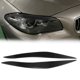 thumbnail image 2 of 1 Par Faro Cejas Pegatina para Coche Carbono Fibra Patrón Negro, 2 of 7