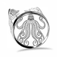 thumbnail image 1 of Pintar pulpo 8 negro Anillo de compromiso de boda de amor ajustable Unbranded M, 1 of 3