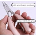 thumbnail image 3 of MesaSe Toe Nail Clippers for Thick Nails and Ingrown Toenails, Heavy Duty Toenail Clippers, One of the Large Nail Nipper, Especially Suitable for Seniors（2 pieces）, 3 of 5
