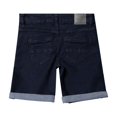 thumbnail image 3 of CULTURA AZURE  Little Boy's Roll-Up Denim Shorts 2-Pack, Blue Black/Light Blue, 7, 3 of 9