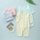 thumbnail image 2 of Romoers finos de verano para bebés recién nacidos, ropa Ha de manga larga para niñas pequeñas, traje de aire acondicionado de escalada rosa, pijama, mono Tan Jianjun  unisex, 2 of 2