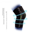 thumbnail image 3 of Rodillera deportiva de nailon de punto, protectora para montar, correr, saltar, fitness, cálida, para hombres y mujeres, 3 of 5