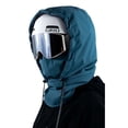 thumbnail image 4 of Winter Down Hooded Hats Ultralight Cold-proof Coat Short Tank Top Removable Neck Cover Drawstring Scarf Balaclava Hat Unisex, 4 of 6