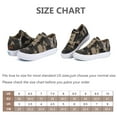 thumbnail image 2 of JENN ARDOR Women Wedge Sneaker Platform Sneakers for Women Hidden Wedge Zipper Platform Shoes Lace Up Increase Fashion Sneakers, 2 of 8