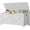 ‎X White, variant on 39.4" Storage Chest, Wooden Storage Bench with Safety Hinges, Easy Assembly, Large Toy Chest for Entryway, Living Room, Bedroom