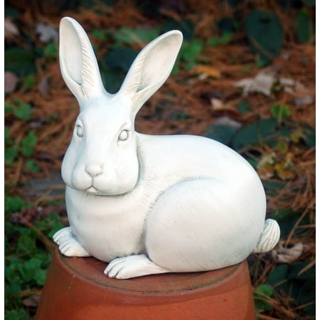 Bunny Statue in Dover White Finish