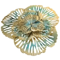 LRXIYODE Family Wall Art Decor Metal Gold 1Set