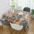thumbnail image 2 of Yayeee Tablecloths 60" x 60" Rectangle Wrinkle Resistant Party Table Cover, Gray Llama Pattern, 2 of 8
