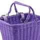 thumbnail image 3 of Cesta cuadrada para bicicleta, con correas ajustables de cuero, cesta para manillar de ciclismo, cesta impermeable para guardar bicicletas, accesorios para bicicleta, 3 of 7