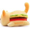 thumbnail image 2 of Peluche de hamburguesa con forma de gato, adorable animal de dibujos animados, almohada suave, ideal para niños, novias y regalos de cumpleaños (25 cm), 2 of 2