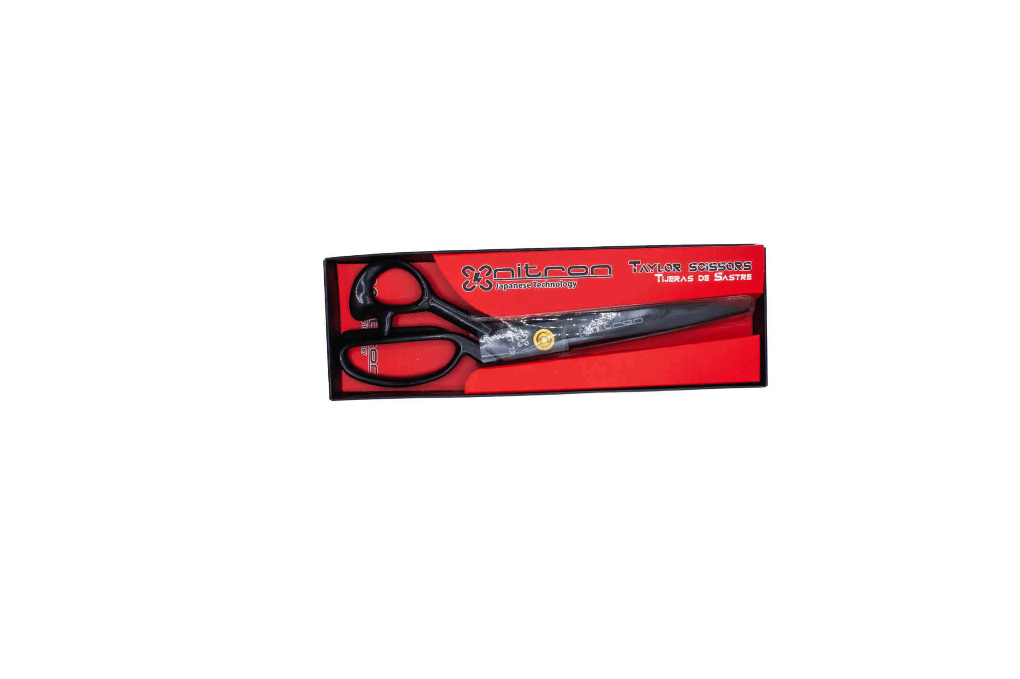 NT-12 Teflon Coated Industrial Tailor Scissors for Cutting Fabric and Leather Heavy Duty Scissors Industrial Sharp Sewing Shears for Students Tailors Dressmakers