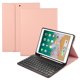 thumbnail image 1 of Para iPad Air (2013)/Air 2/9,7 pulgadas (2017)/(2018) Funda de cuero con teclado Bluetooth y soporte con ranura para bolígrafo, 1 of 5