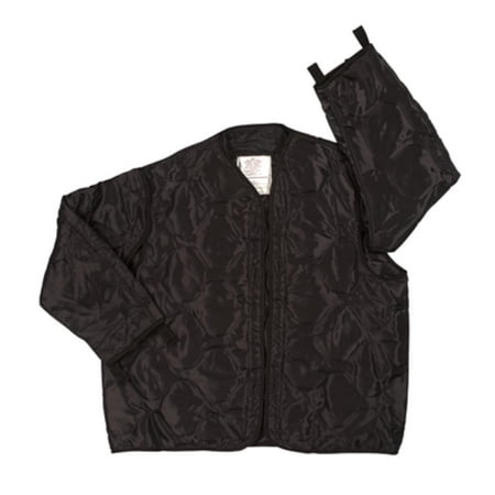 - Black Ultra Force M-65 Field Jacket Liner - X-Large