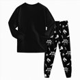 thumbnail image 2 of Toddler Baby Boy Outfit Sets Fall Winter Clothes 12 18 24 Month 3T 4T 5T 6T 7T 2PCS Long Sleeve Dinosaur T Shirts Tops Pants Outfits Clothes Set Kaprioy Pajamas Cotton Pjs Set Kids Dinosaur Sleepwear, 2 of 7