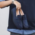 thumbnail image 3 of Men's Classic Penny Loafers Slip On Business Dress Shoes, 3 of 4