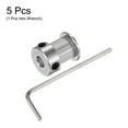 thumbnail image 3 of Uxcell 5pcs 2GT Timing Pulley 20T 5mm Bore 16mm Dia. Aluminum Timing Belt Pulley with Spanner for 10mm Width Belt, 3 of 6