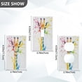 thumbnail image 4 of Switch Panel Switch Decoration 2.76x4.53x0.28 Inches Duplex Outlets Switch Plate Wall Plates Living Room Kitchen Bedroom Study Switches Rainbow Cute Giraffe, 4 of 8