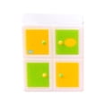 thumbnail image 2 of YardChic Dollhouse Furniture, Mini Lemon Themed Miniature Furniture, Tiny Furniture, Bedroom And Living Room Scene Accessories, Resin Dollhouse Miniature Decor, Cabinet with Four Compartments, 2 of 5