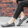 thumbnail image 3 of Zapatos de moda para hombre, transpirables, de primavera y otoño, calzado de moda, zapatos casuales británicos, zapatos de conductor de gran tamaño, 3 of 6