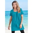 thumbnail image 5 of Roaman's Women's Plus Size Ultimate Pleatneck Tunic, 5 of 5