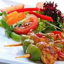 Homoyoyo 100Pcs Wood Grilling Skewers Design for BBQ, S'mores, Camping, and Outdoor Cooking