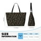 thumbnail image 4 of Fotbe Flower Pattern On Black Bolsa de Viaje para Playa - Resistente al Agua, Bolsa Tote de Gran Capacidad y Ligera con 7 Bolsillos para Mujeres y Hombres, 4 of 7