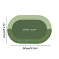 thumbnail image 3 of MesaSe bathroom rugs Clearance 3pc Bathroom Set Rug Mat Toilet Lid Cover Plain Solid Color Bathmats Khaki, 3 of 6