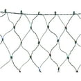Holiday Time LED Net Light Set Green Wire Multi Bulbs, 150 Count