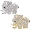 thumbnail image 1 of Paquete de 2 Clips de ventilación de aire de elefante de diamantes de imitación brillantes, ambientador de coche, Clip de Perfume, difusor de aromaterapia JAMW Sencillez, 1 of 5