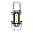 thumbnail image 1 of Product Flashlight Portable Rechargeable Torch for Everyday Carry and Outdoor Adventure with Side Light and Phone Charger Compact Aluminum Build for Easy Handling, 1 of 9