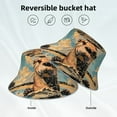 thumbnail image 2 of Rocae Playful Otter Tropical Beach for reflective Bucket Hat for Men Women Summer Beach Travel Summer Cap, 2 of 6
