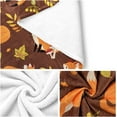 thumbnail image 4 of Cute Fox Blanket, Flannel Blanket Soft and Cozy, Fox Gifts for Adult Kids Teens, Forest Fox Mushroom Throw Blanket for Nap Bed Sofa Chair Home Decor 50x60inch, 4 of 6