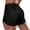 Black, variant on TSADFHJI Skirts for Women Midi Length Denim Women's Summer Home Casual High Waist Shorts Wrap Sports Hot Pants Straight Loose Pants M White