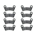 thumbnail image 1 of KMG Front + Rear Brake Pads Compatible with 2009-2011 Polaris 850 XP EPS Sportsman - Non-Metallic Organic NAO Brake Pads Set, 1 of 4