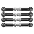 thumbnail image 4 of Adjustable Servo Links Tie Rod, RC Pull Rod Replacement 4pcs Aluminum Alloy Iron For 1/24 RC Car ANGGREK Otros, 4 of 8